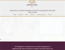 Tablet Screenshot of gsmanagement.com